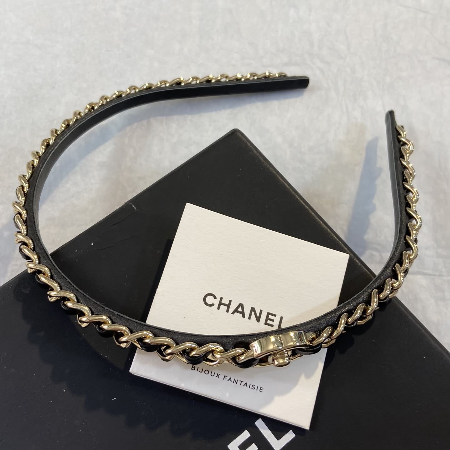 Chanel Chain Link Headband